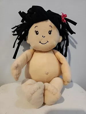 Manhattan Toy Baby Stella Plush Doll Wee Baby Cloth Black Hair 2014  • $6.99