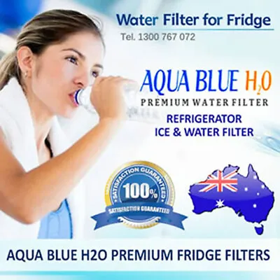 Aqua Blue H2o Premium Fridge Water Filter For Samsung & Lg Fridges • $42