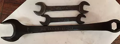1933-37 Ford 85HP V8 Car Tool Kit 3 Ford Script Wrenches-spark Plug 2 Open End • $14.99