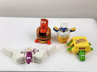 McDonald’s Changeables Happy Meal Toys Lot Of 4 Vintage  • $20.99