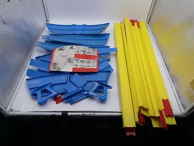 Vintage 70's MATCHBOX Superfast TRACK PARTS LOT BEND STRAIGHT PIECES • $92.93