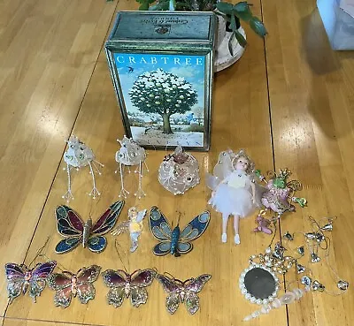 Vintage-Crabtree &Everlyn Tea Tin With Magical Assortment ( Lot Of 17 Items) • $22