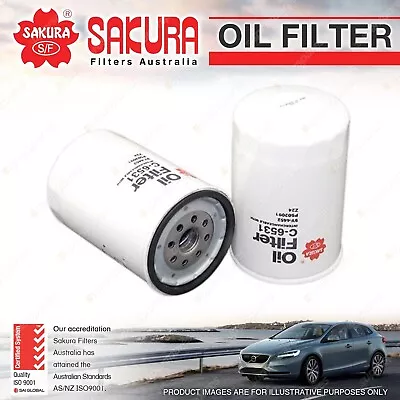 Sakura Oil Filter For Chevrolet Corvette 5.7 1YY Convertible 1985-1997 Refer Z24 • $24.26