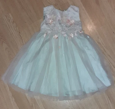 £4 • Buy Baby Girl 12-18 Months Monsoon Occasion/ Wedding/ Birthday Dress