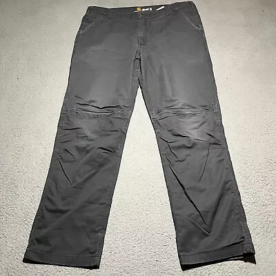 Carhartt Full Swing Duck Cryder Pants Mens 40x34 (40x33) Grey Carpenter Work • $24.99