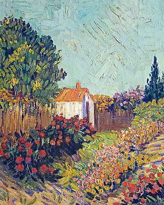 Landscape By Vincent Van Gogh 8 X10  Art Print 8x10 • $12.99