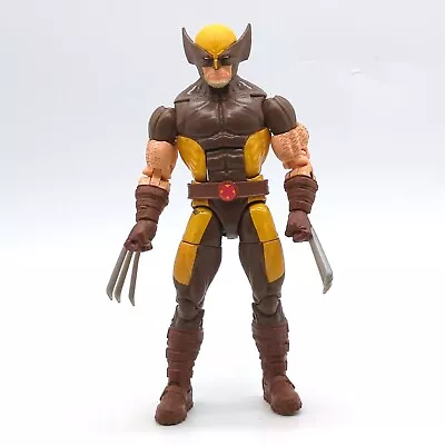 Marvel Legends Wolverine 6  Action Figure Tri Sentinel BAF Series Loose Brown • $14.99