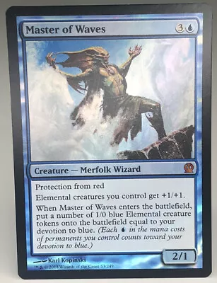 Master Of Waves - Theros - Magic The Gathering MTG - Foil / NM • $9.49