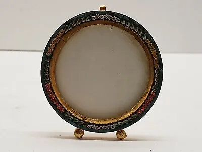 Vintage Micro Mosaic Picture Frame Made In Italy ~2 3/4  • $40