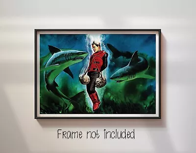 Captain Scarlet Artwork Water Grave - High Quality Poster  • £4.99