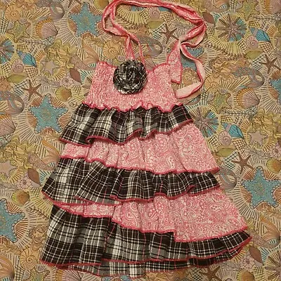 Lele Vintage Baby Toddler Girl Rara Halter Dress Size 2 • $8