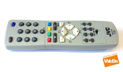 £6.99 • Buy Genuine Original Jvc Rm-c1502  Tv Vcr Dvd Remote Av28r47sk Av32r57sk- No Back 