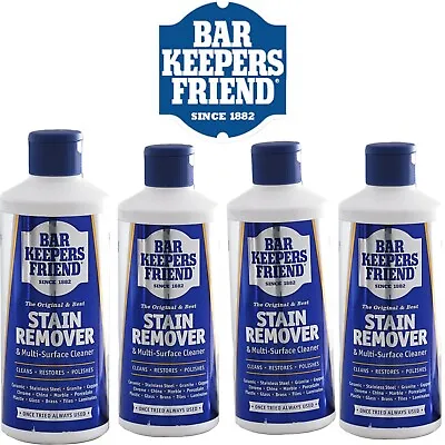 £9.80 • Buy X4  Bar Keepers Friend Stain Remover & Multi Surface Cleaner 250g  X4