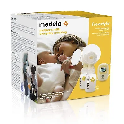 Medela Freestyle Double Electric Mobile Hands Free Breast Pump 101034712 • $495
