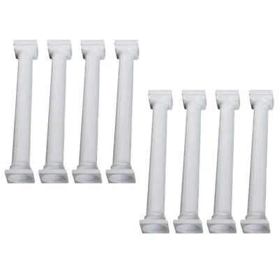  8 Pcs Decorative Roman Columns Cake Sticks Pillar Stand Wedding • £13.29