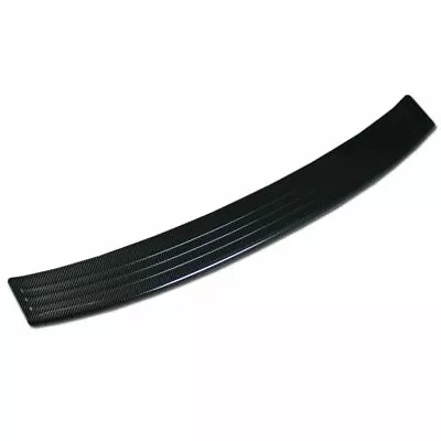 Fits Mazda 3 Sedan 2019-21 Rear Bumper Sills Guard Plate Cover Trim-Carbon Fiber • $83.98