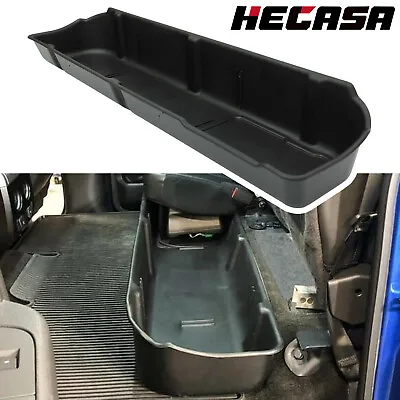 FOR 2009-2014 Ford F-150 Super Crew Cab Seat W/o Subwoofer Underseat Storage Box • $85