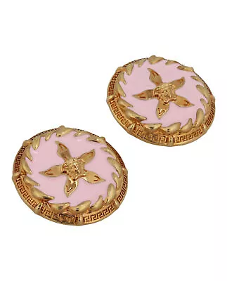 Versace Womens Tresor De La Mer Greca Starfish Clip Earrings • $189.99