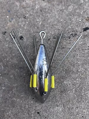 8x5oz 6 Wire  BreakFree Bullet Distance Sea Fishing LeadsHeavy Duty Wires. • £11.99