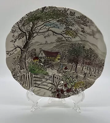 English Staffordshire  Welcome Home  5.5  Bowl Meakin J. & G. • $8.25