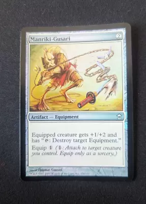 Magic Mtg FOIL Saviors Of Kamigawa Manriki-Gusari   Near Mint • $17.99