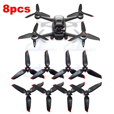 8PCS Low-Noise Propellers For DJI FPV Drone Combo Accessories Quick Release Prop • $13.59