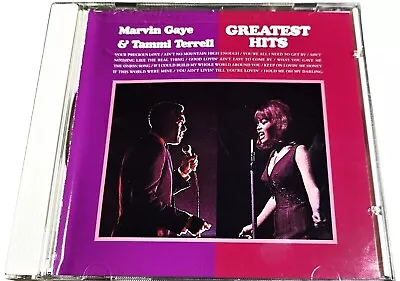 Marvin Gaye & Tammi Terrell  Greatest Hits  1998 MOTOWN CD Columbia Record Club • $12.50