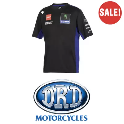 Genuine Yamaha Men's Racing Replica Team T-Shirt Monster Edition WAS: £53.80 • £26.90