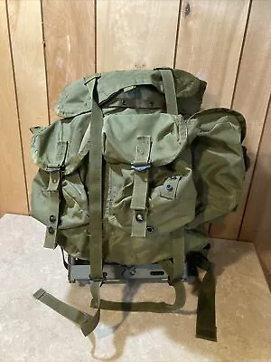 US Army Military Alice LC-1 Medium Combat Field Pack Nylon Complete W/Frame • $95