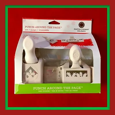  Martha Stewart HOLLY LEAVES Punch Around The Page Punch 🎄 ***NEW***  #1 • $27.96