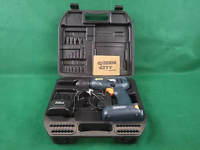 Vintage Black And Decker Versapak Cordless Drill W/charger And Carry Case 7.2V • $15