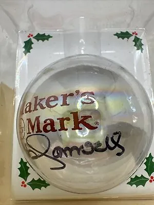 Makers Mark Christmas Ornament Signed By Rob Samuel’s NIB • $38