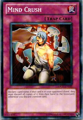 Mind Crush SDGU-EN035 Yu-Gi-Oh Light Play Unlimited  • $0.99