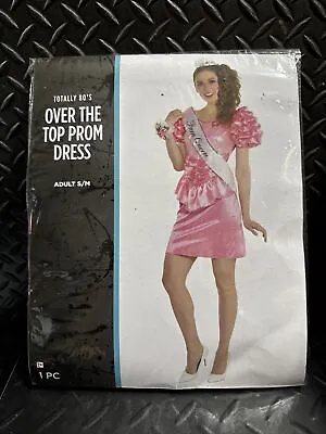 Over The Top Prom Dress Totally 80’s Halloween Costume NEW Adult L/X • $18.90
