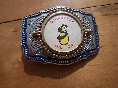 Schaeffer Oil Company Belt Buckle • $14.99