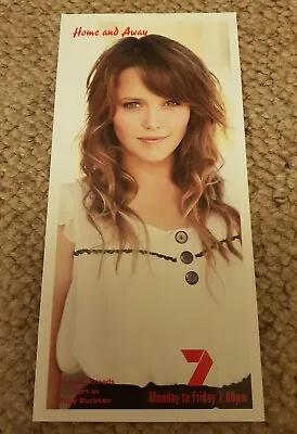 Home And Away - Rebecca Breeds - Ruby Buckton - Genuine Cast Card - Unsigned  • £10
