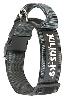 Julius-K9 Colour Gray Collar Handle Safety Lock Interchange Patch 40mm 38-53 Cm • £18.68