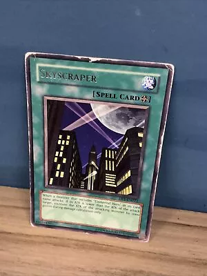 YuGiOh Card Skyscraper DP1-EN021 Rare Lightly Played Unlimited • £0.99