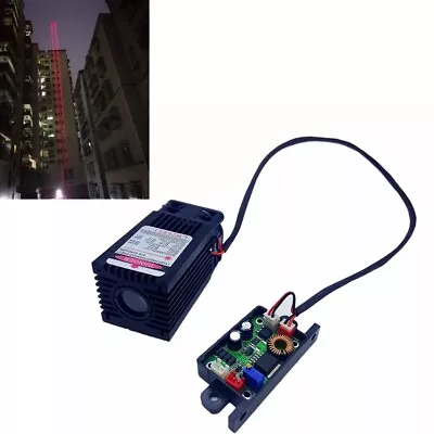 £60 • Buy 638nm 1000mw Red Coarse Beam High-Power Outdoor Rooftop Ground Laser Lamp Module