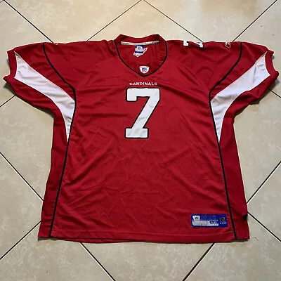 REEBOK On Field Arizona Cardinals Matt Leinart #7 Sewn Football Jersey Sz 56 NFL • $29.95
