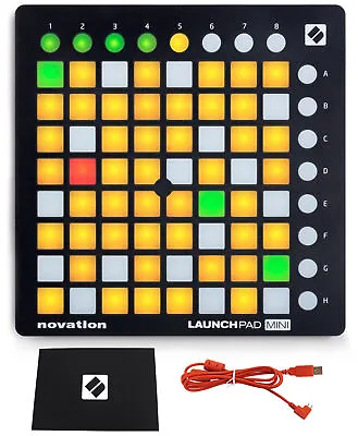 Novation LAUNCHPAD MINI MK2 MKII USB MIDI DJ Controller 64-Pad+Ableton Live Lite • $53.45