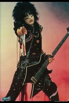 MOTLEY CRUE POSTER Nikki Sixx Early Years RARE HOT NEW • $9.48