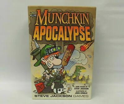 2012 Steve Jackson Games Munchkin Apocalypse Card Game COMPLETE • $14.99