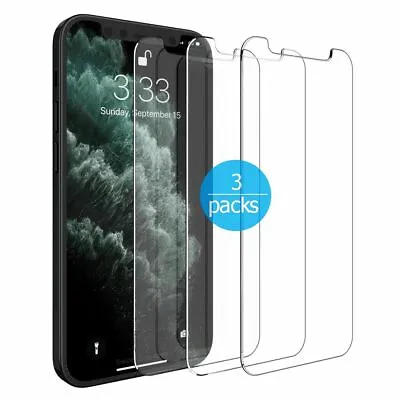 $6.97 • Buy 3x Safety Glass Screen Protector Glass Foil Glass Phone Armor Protection 9H