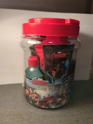 Avengers Bath Time Tub Gift Set New • £6