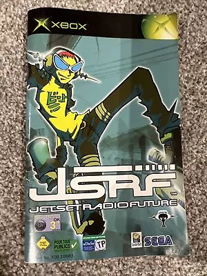 Jet Set Radio Future JSRF / Sega GT 2002 - Xbox Original *Manual Only* • $40