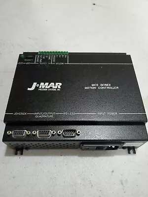 J*Mar Precision Systems MCS Series Motion Controller JMAR J MAR • $185