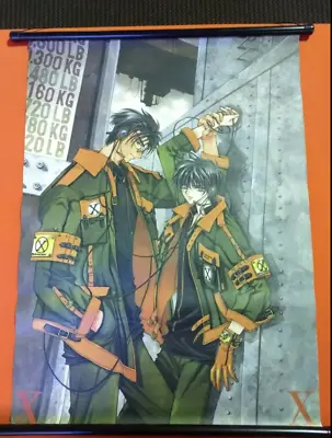 X/1999 ANIME WALL SCROLL 20x28  / CLAMP BANNER FLAG POSTER MANGA VIZ MEDIA RARE • $50