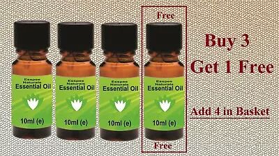 ESSENTIAL OIL 10ml Pure And Natural For Aromatherapy Home Fragrance Diffusers • £2.90