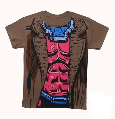 Gambit I Am Costume X-Men Marvel Comics Licensed Adult T-Shirt • $19.95